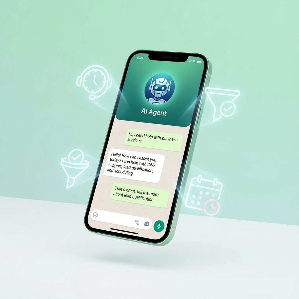 Simulación Agente IA WhatsApp